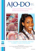 Volume 157, Issue 1 (01/2020) - American Journal of Orthodontics and Dentofacial Orthopedics Volume 157, Issue 1 (01/2020) - American Journal of Orthodontics and Dentofacial Orthopedics